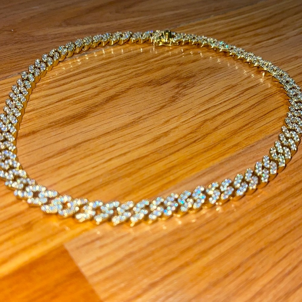 ICY mini Cuban link GOLD